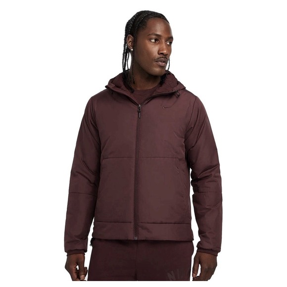 Nike Therma-FIT Unlimited Jacket Burgundy FB7544-652 Men's Size Medium NEW - Picture 7 of 8